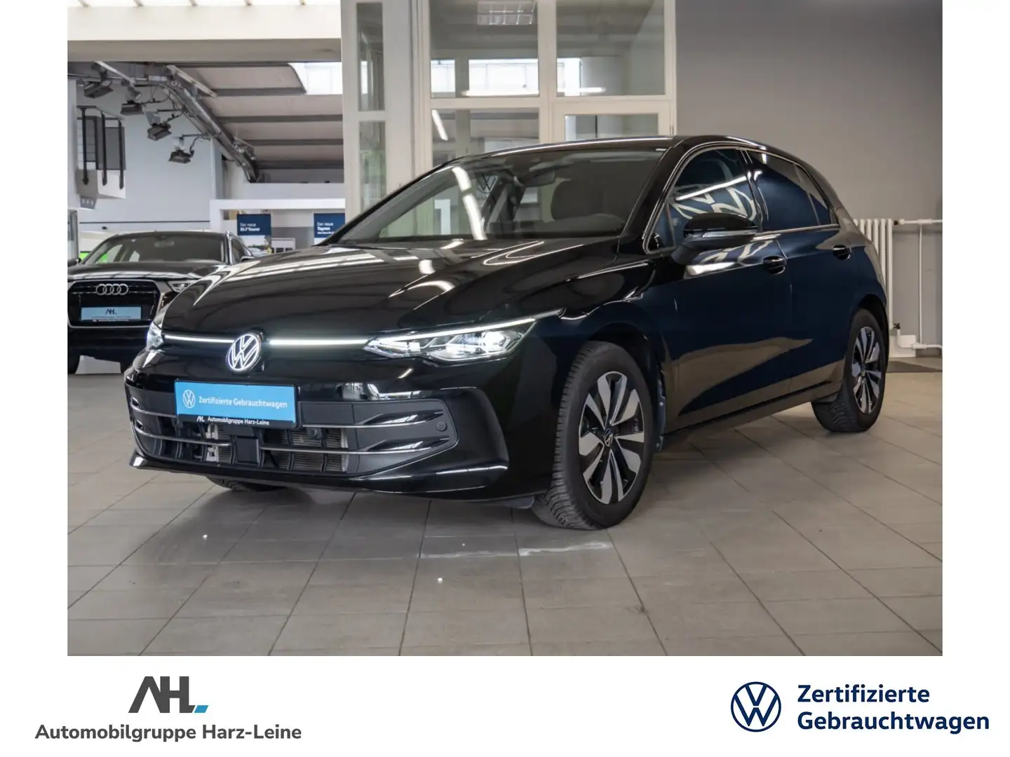 Volkswagen Golf VIII TSI GOAL+NAVI+LED PLUS+ALU+SHZ+ACC+AHK+SIDEAS Zwart - 1