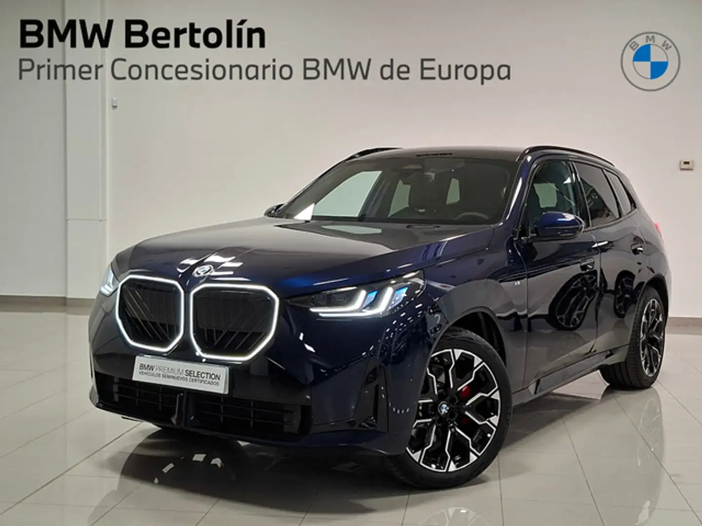 BMW X3 xDrive 20dA Azul - 1