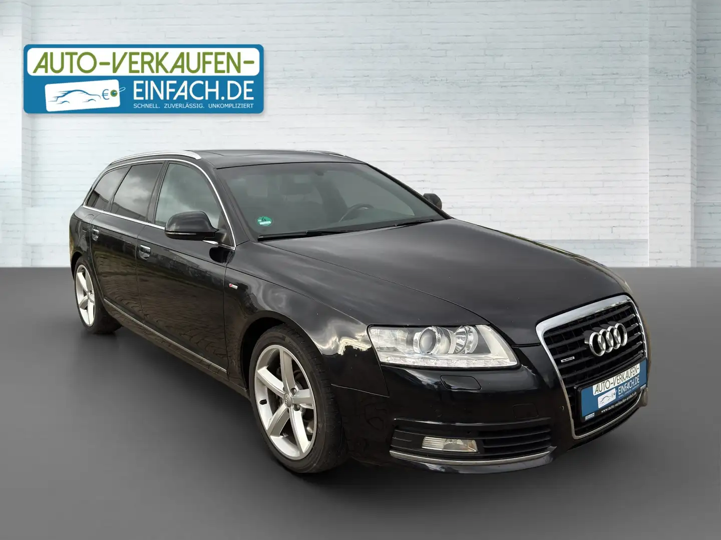 Audi A6 3.0 TDI quattro,AUT,S-Line,SD,Navi,STHZG,Leder, Schwarz - 1