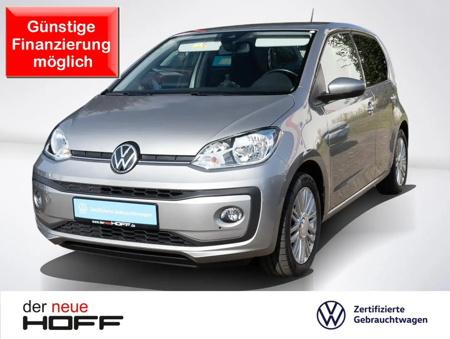 Volkswagen up! 1.0 United 5 Türen Kamera Sitzheiz. Alu Argent - 1