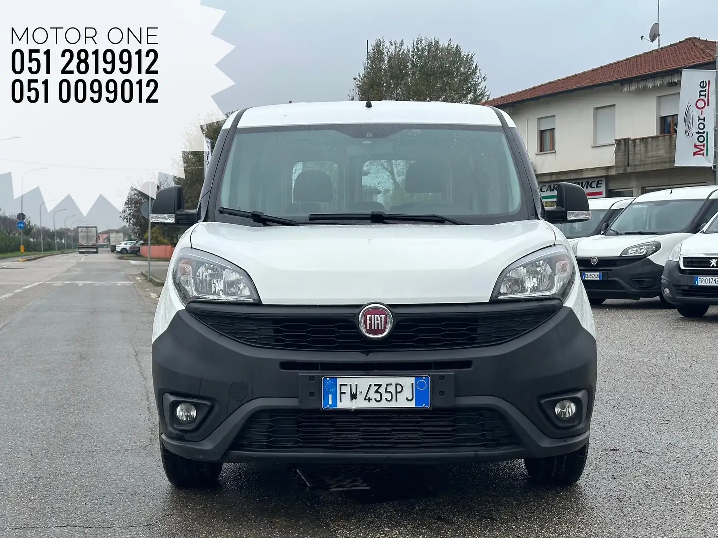 Fiat Doblo AUTOCARRO 5 POSTI 1.3 Mijet 95CV Euro6 Bianco - 2