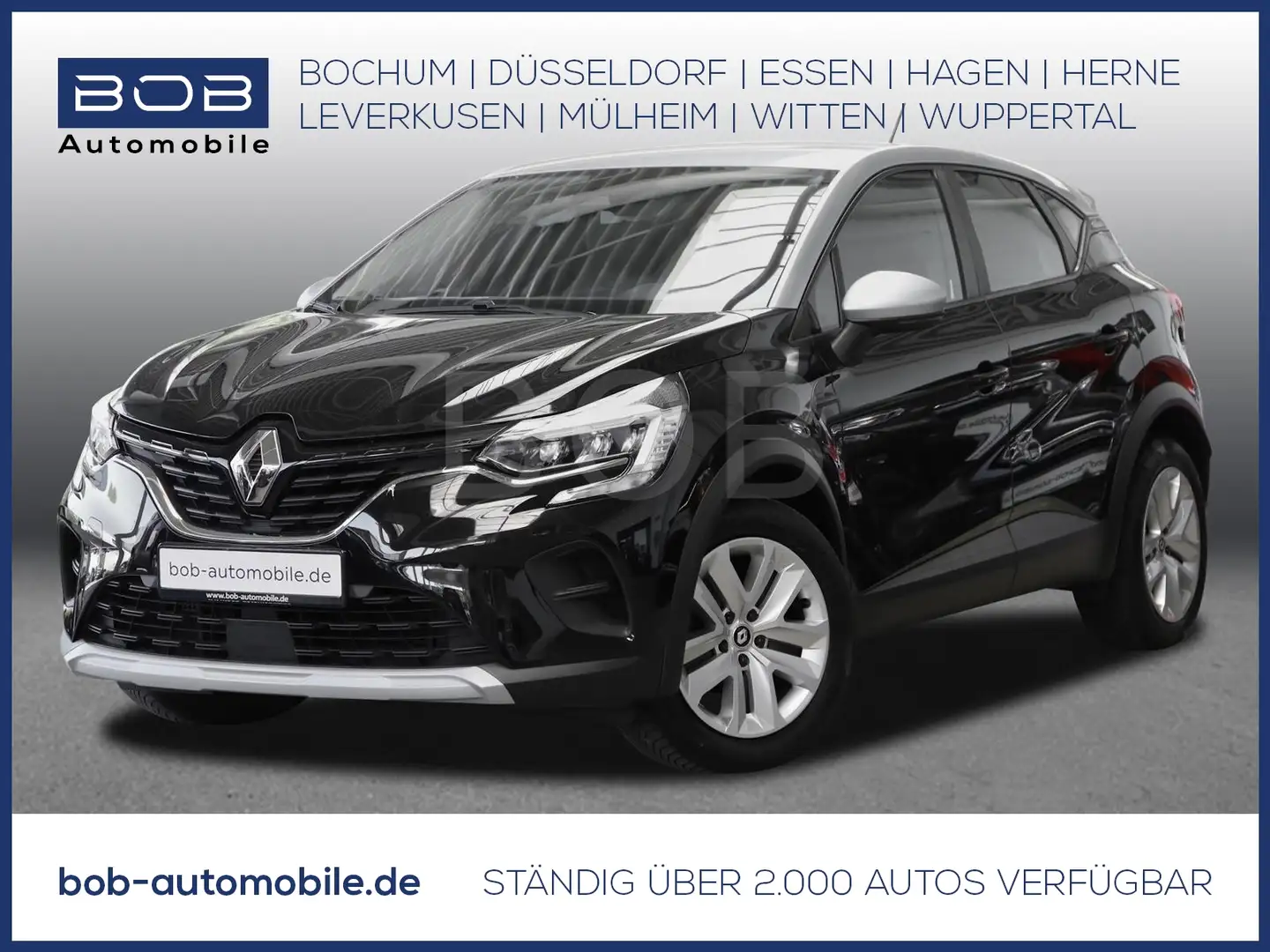 Renault Captur ZEN TCe140 EDC NAVI DAB LED Carplay PDC Schwarz - 1