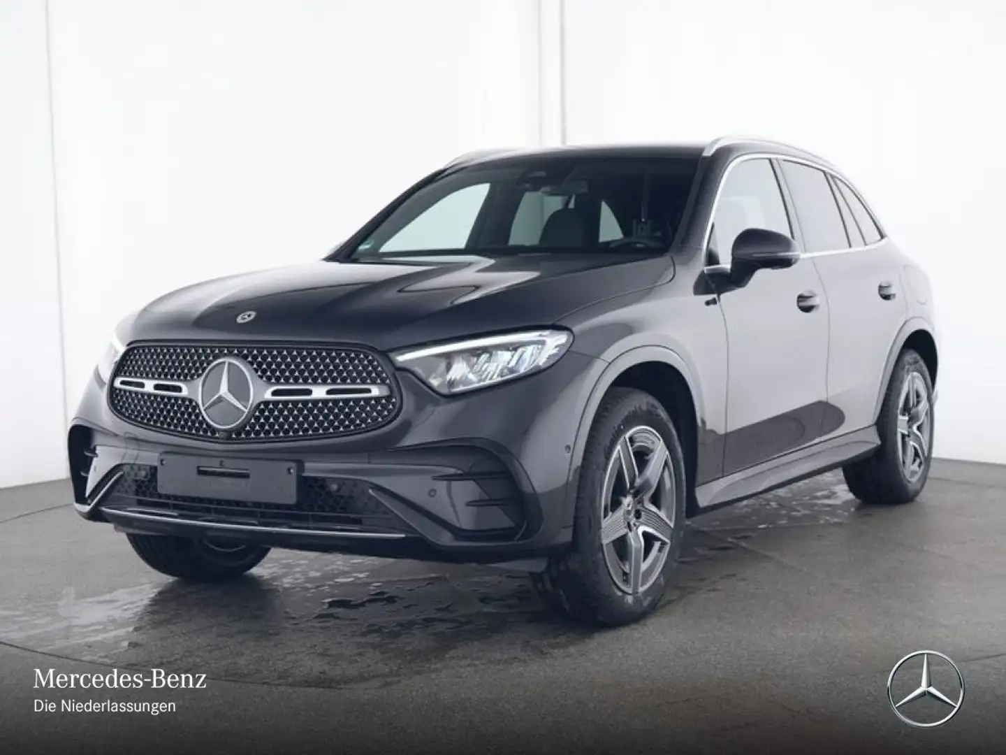 Mercedes-Benz GLC 300 e 4M AMG+360+AHK+LED+TOTW+KEYLESS+9G Gris - 2