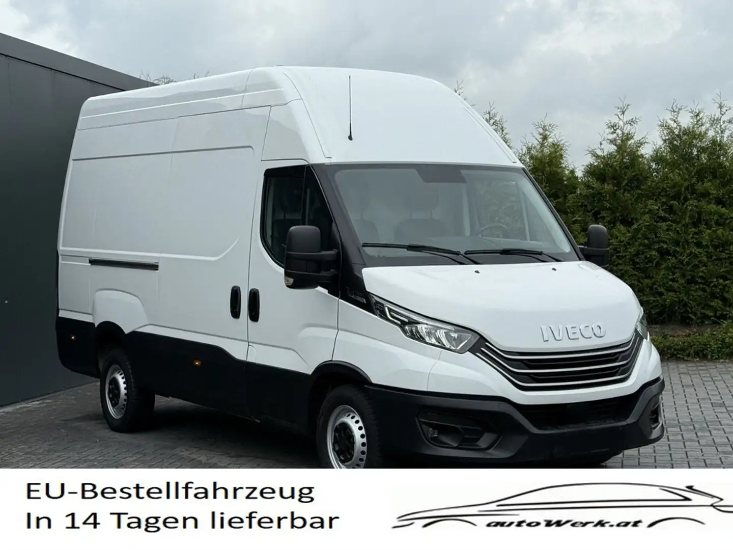 Iveco Daily Daily 35S14A8 H3-Dach + Rampe Blanc - 1