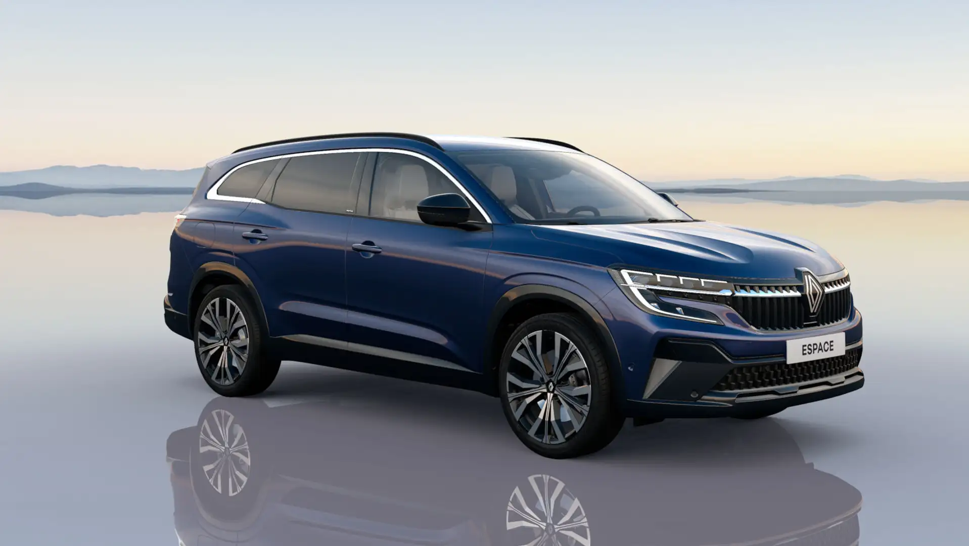 Renault Espace Iconic E-TECH Full Hybrid 200 Blau - 1
