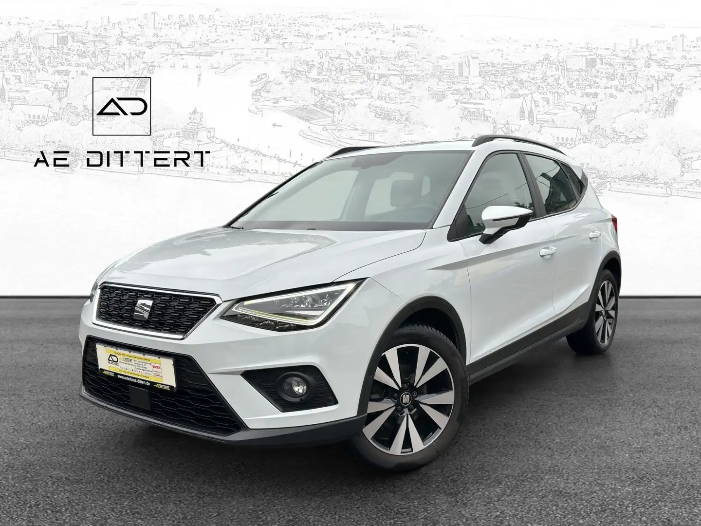 SEAT Arona Style Beats+Navi+Carplay+Temp+ Weiß - 1