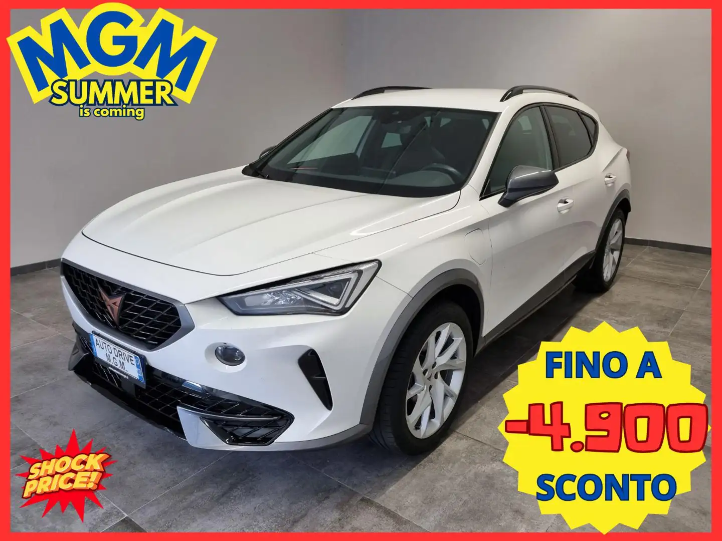 CUPRA Formentor 1.4 e-Hybrid DSG Bianco - 1