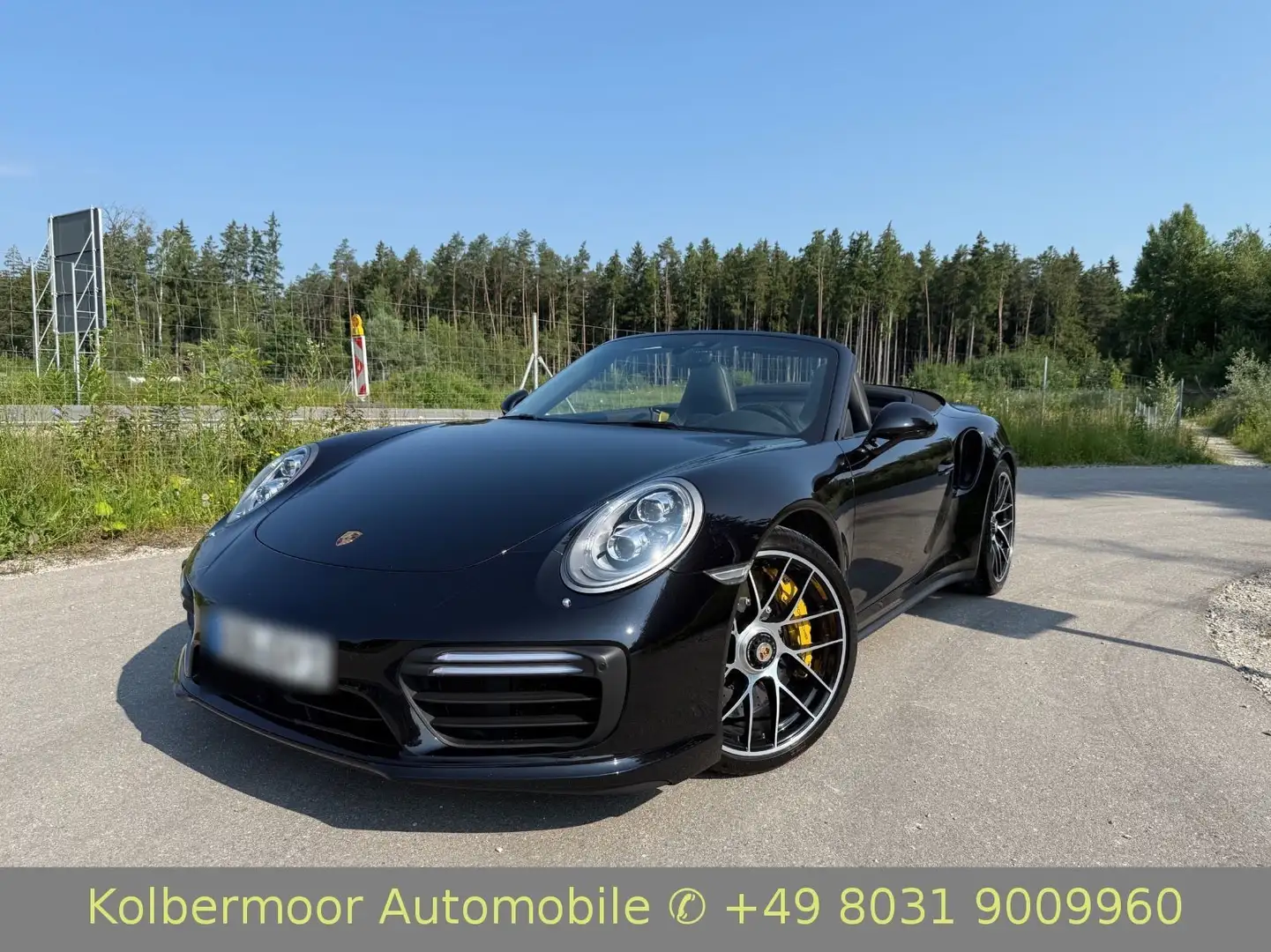 Porsche 991 911 .2 Turbo S Cabriolet|APPROVED|KERAMIK| Nero - 1