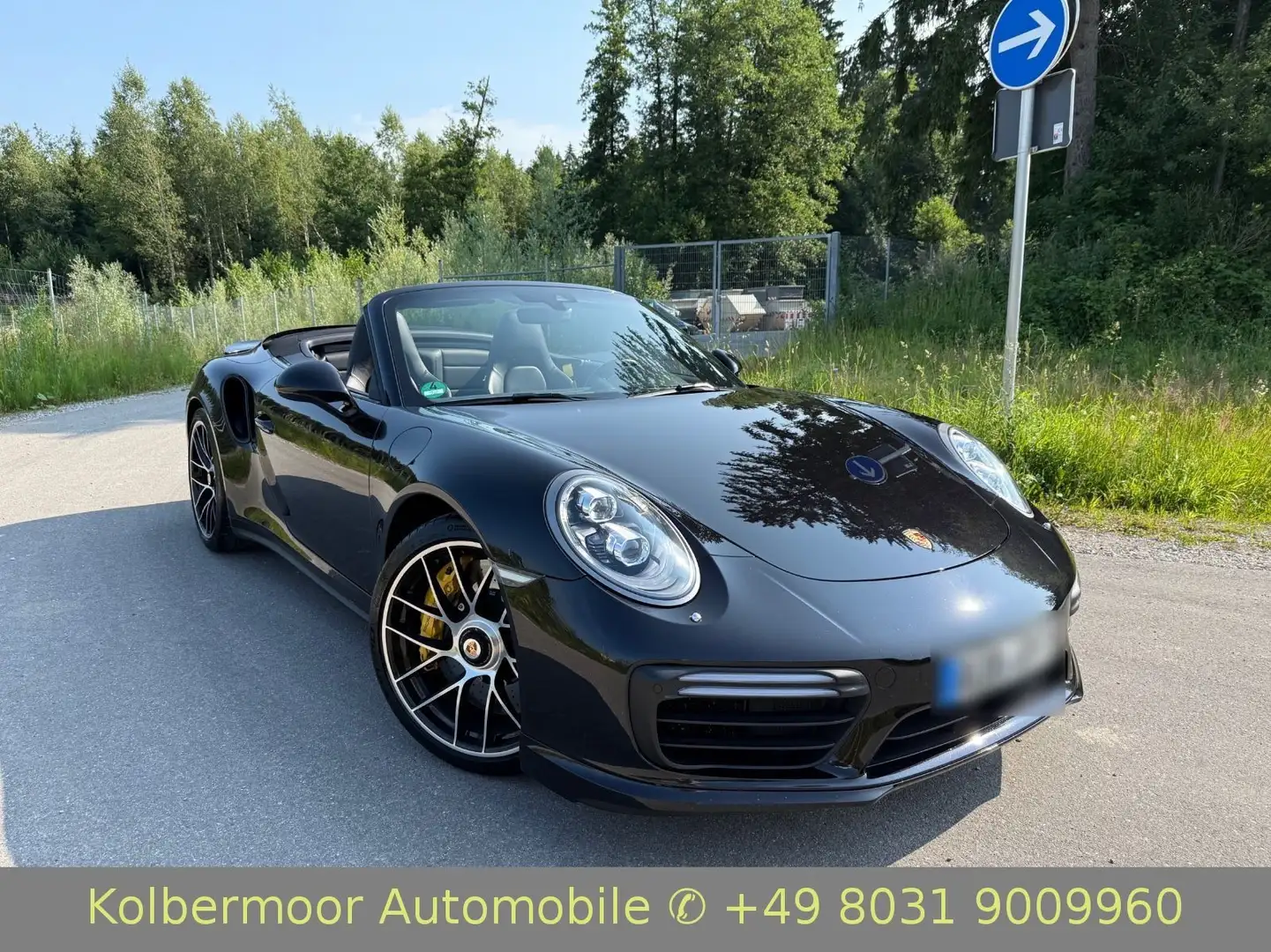 Porsche 991 911 .2 Turbo S Cabriolet|APPROVED|KERAMIK| Nero - 2