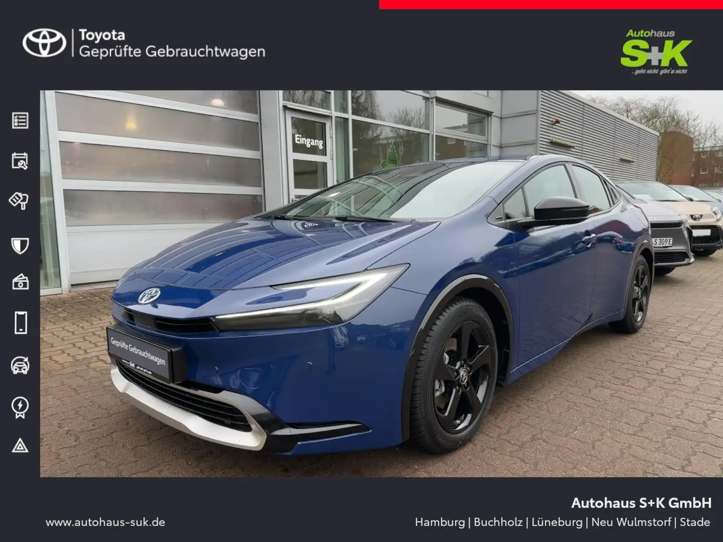 Toyota Prius Plug-in Hybrid 2.0L Plug-in Hybrid+SHZ+PDC Blau - 1