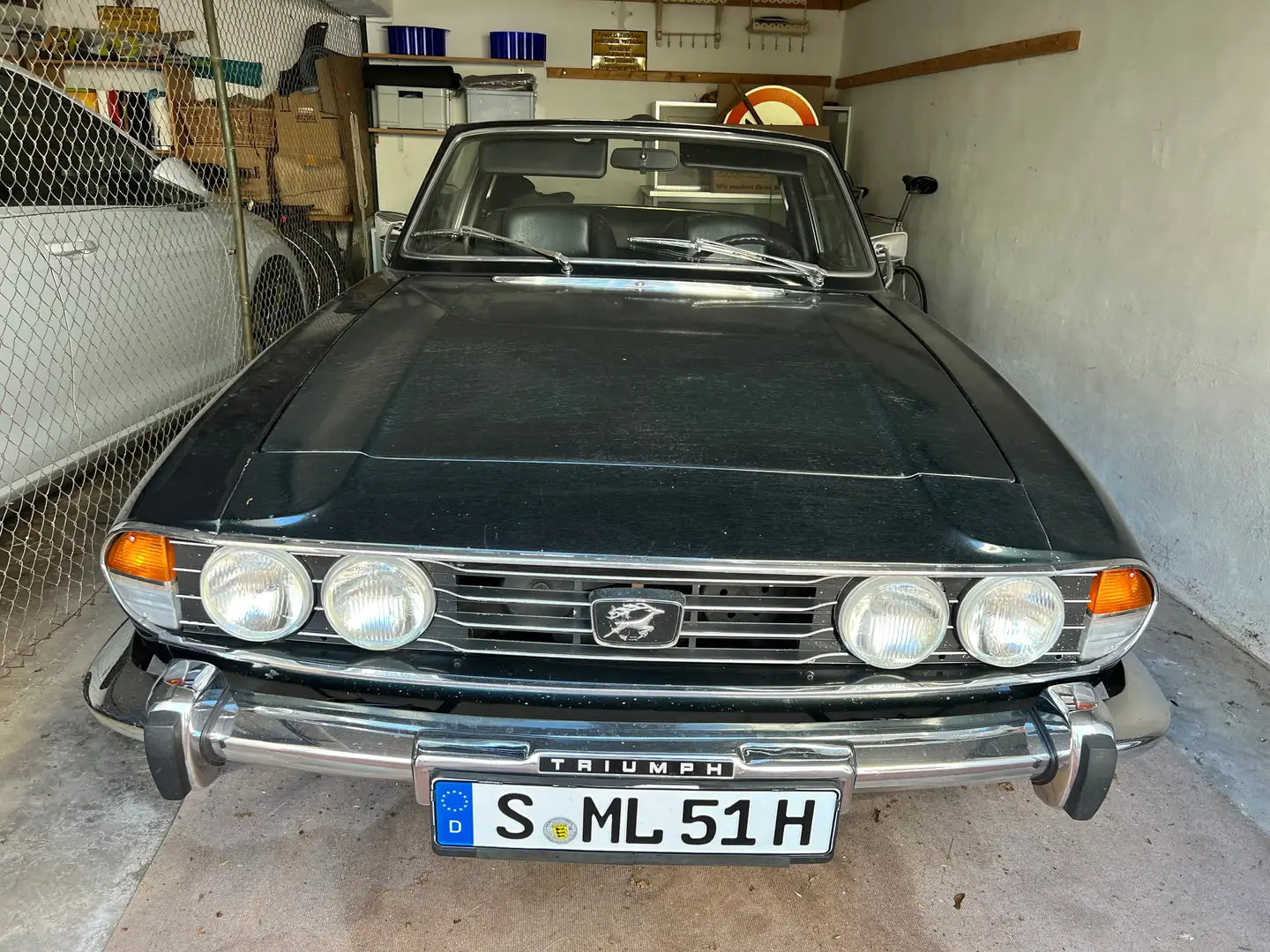 Triumph Stag V8 Overdrive Vert - 2