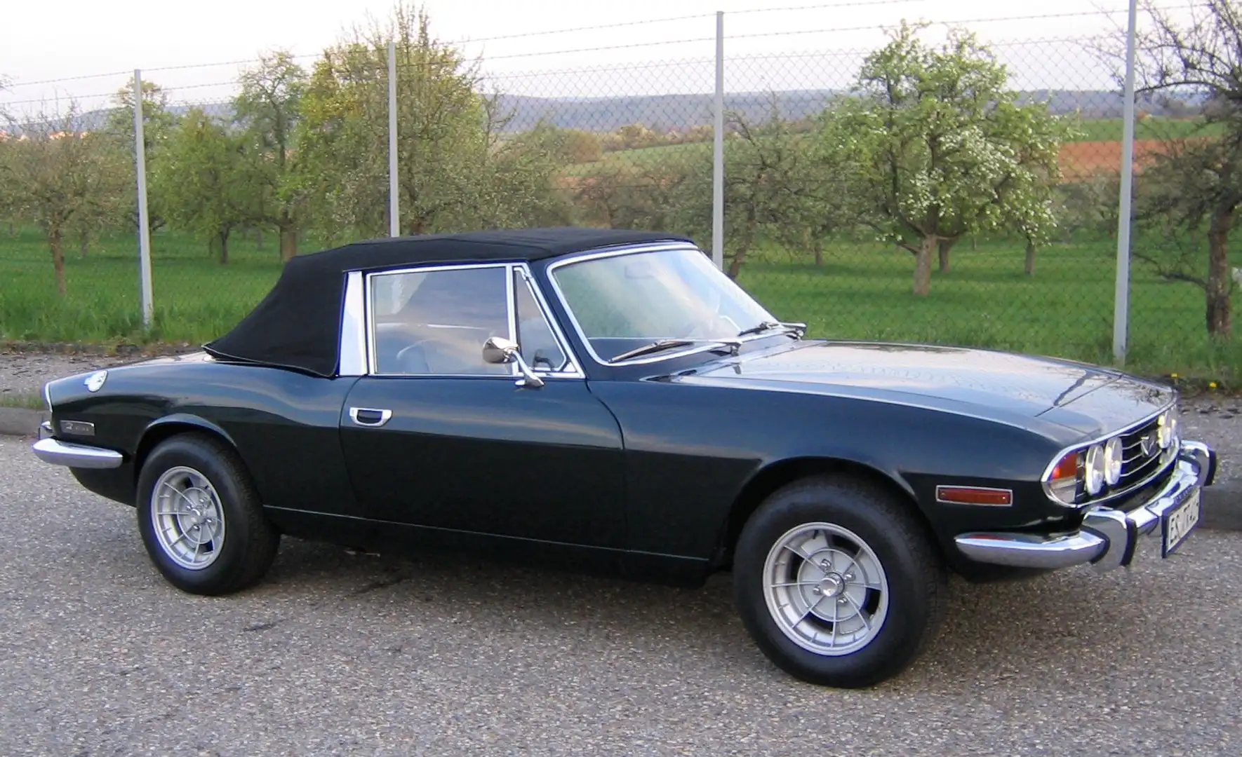 Triumph Stag V8 Overdrive Vert - 1
