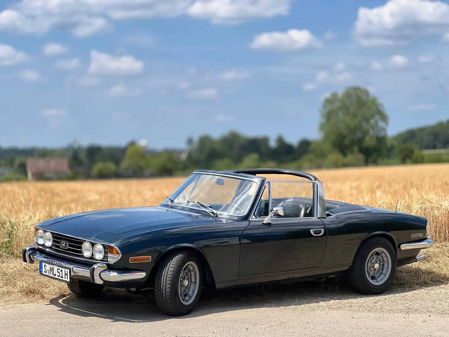 Triumph Stag V8 Overdrive Verde - 1