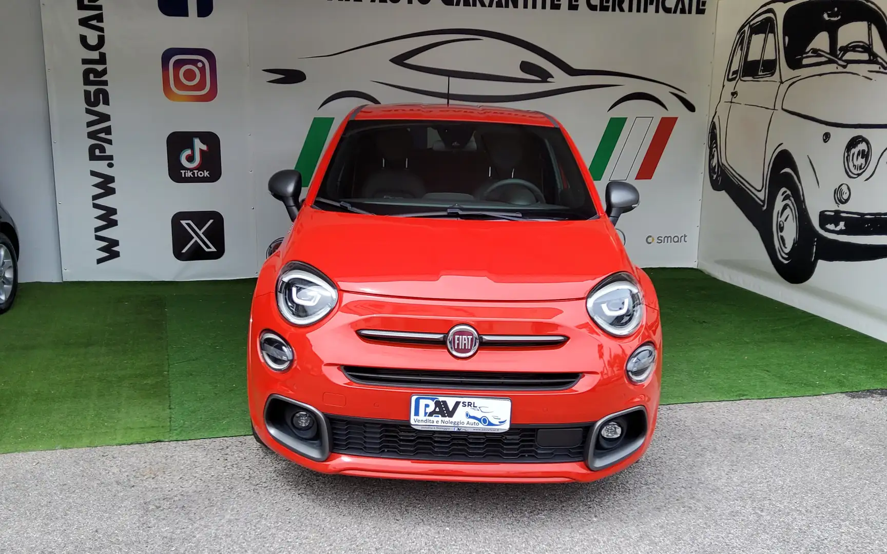 Fiat 500X 500 X 2018 1.0 T3 Sport 120cv Rosso - 1