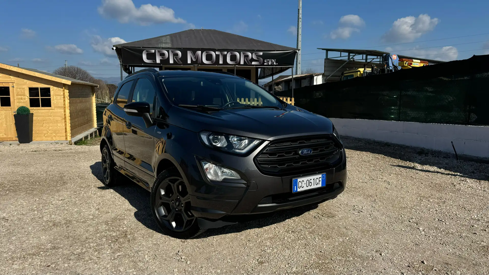 Ford EcoSport EcoSport 1.0 ecoboost ST-Line Black NEOPATENTATI Grijs - 1