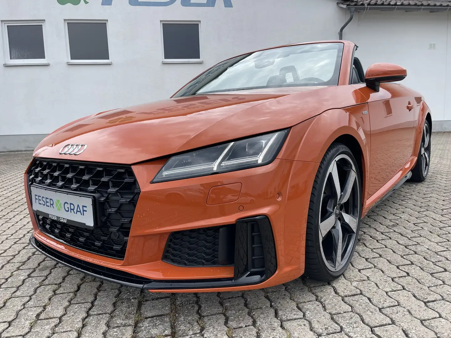 Audi TT Roadster 40TFSI S tronic S-Line 20" NAVI SHZ Zwart - 2
