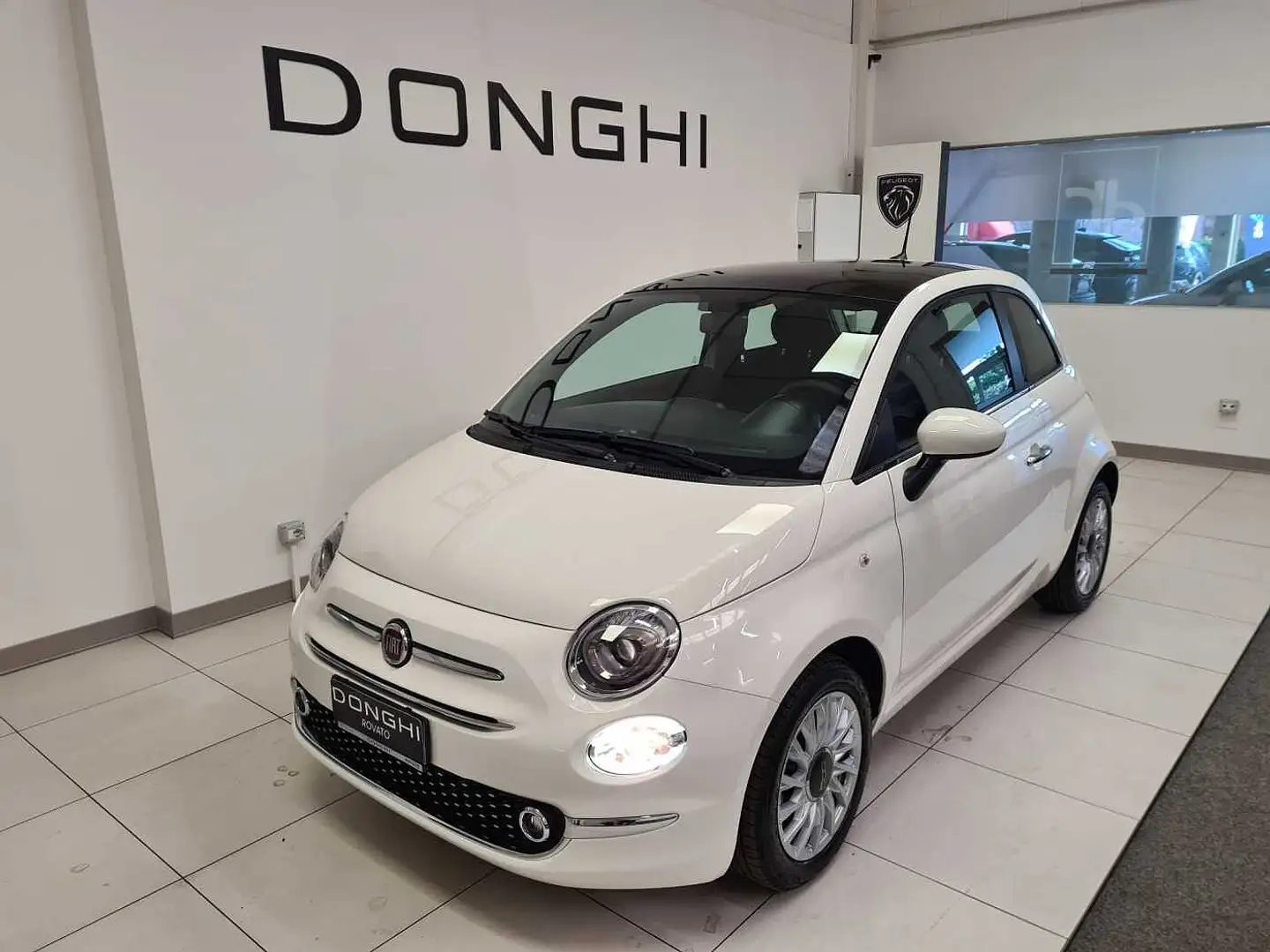 Fiat 500 1.0 70cv Hybrid Dolcevita AZIENDALE! Wit - 1