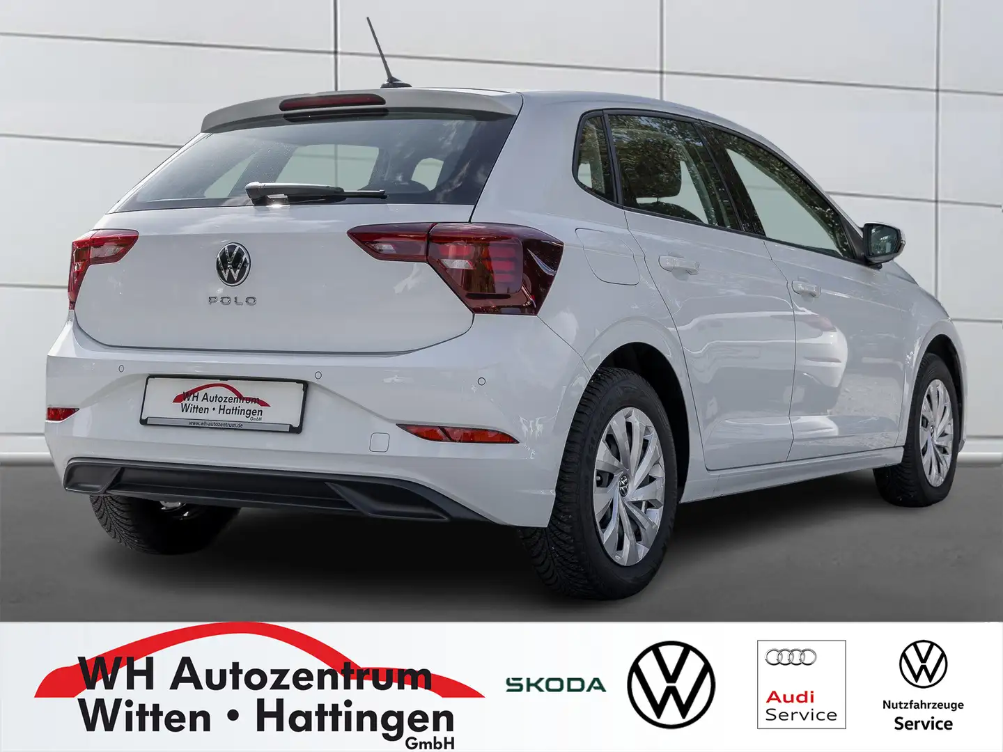 Volkswagen Polo 1.0 Life KLIMA LED GJ-REIFEN SITZHZG BLUETOOTH Blanc - 2
