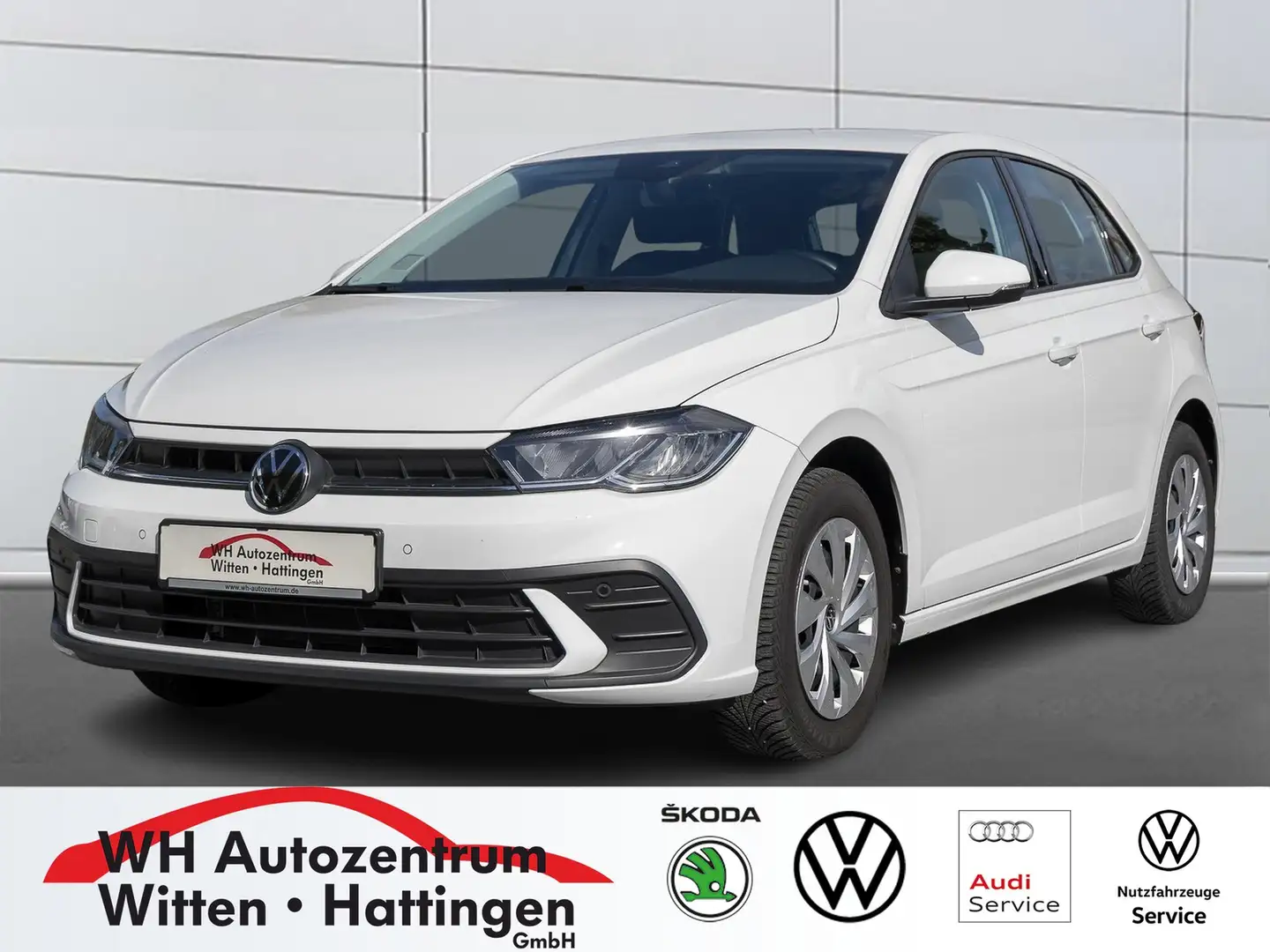 Volkswagen Polo 1.0 Life KLIMA LED GJ-REIFEN SITZHZG BLUETOOTH Blanc - 1
