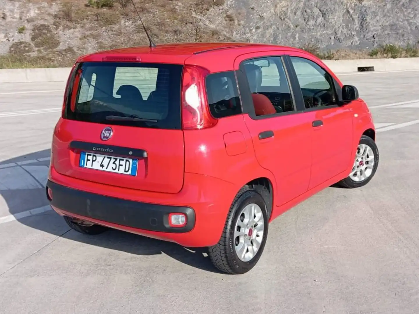 Fiat Panda 1.3 mjt 16v Lounge Autocarro 4Posti N1-Clima-City Rosso - 2