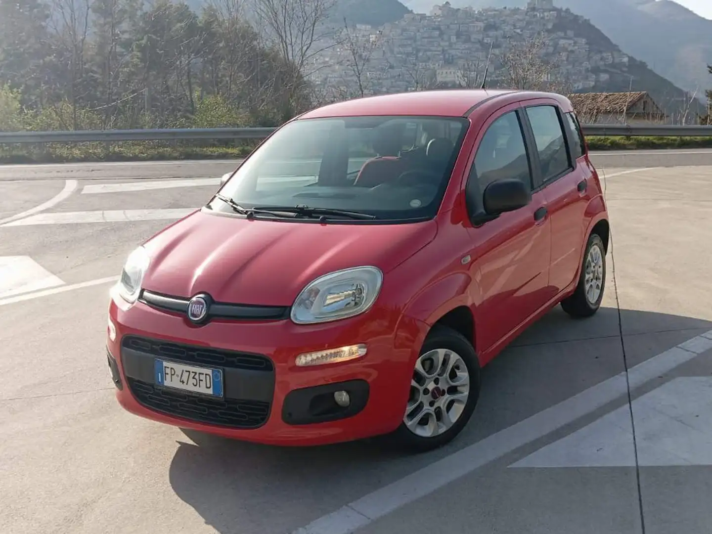 Fiat Panda 1.3 mjt 16v Lounge Autocarro 4Posti N1-Clima-City Rosso - 1