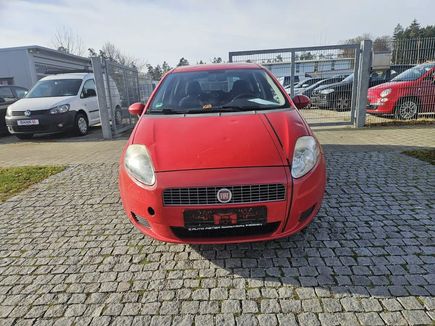 Fiat Grande Punto 1.4 8V Start - TÜV 06.2026. - Rot - 2