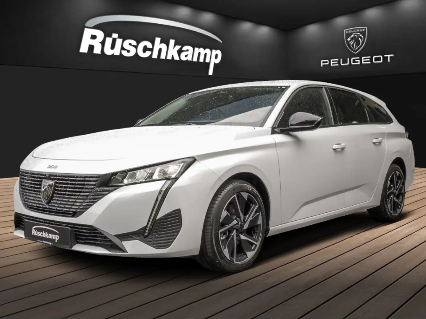 Peugeot 308 SW ALLURE ab.AHK 360-Kam Voll-LED SHZ 2-Zonen-Klim Weiß - 1