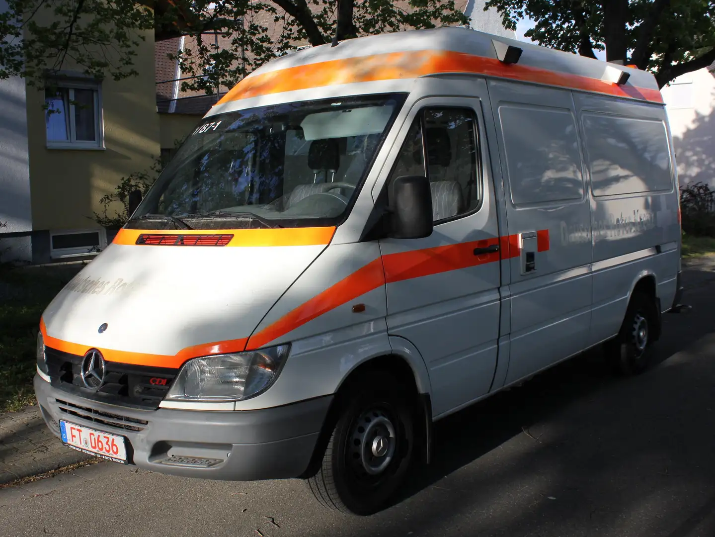 Mercedes-Benz Sprinter 316 CDI Klima Tempomat Krankenwagen Technisch TOP Wit - 2