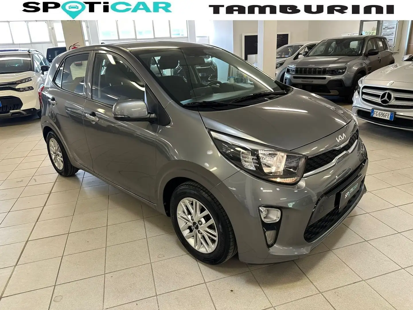 Kia Picanto 1.0 12V EcoGPL 5 porte Style "CONFORT PACK" Gris - 1