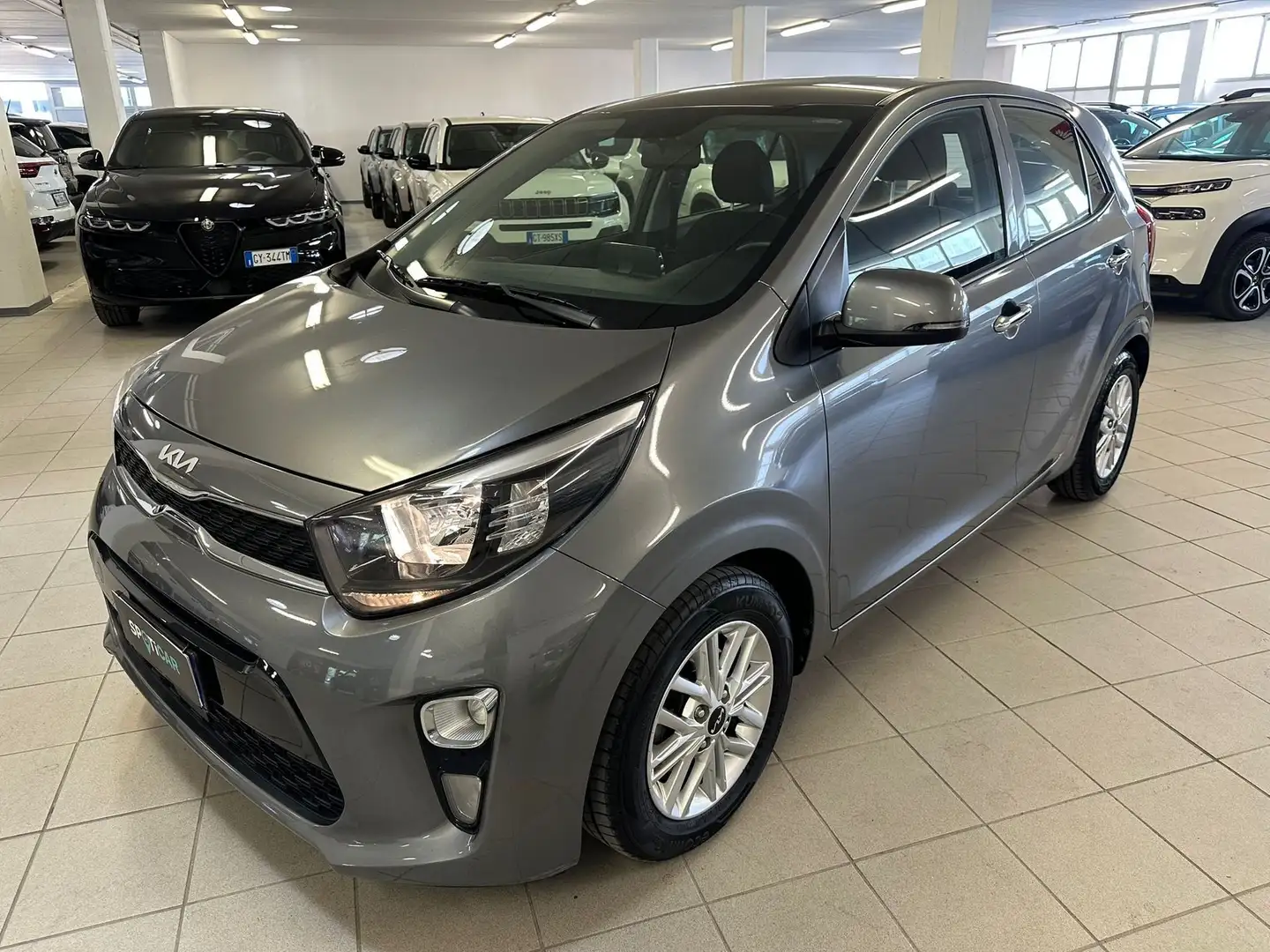 Kia Picanto 1.0 12V EcoGPL 5 porte Style "CONFORT PACK" Gris - 2