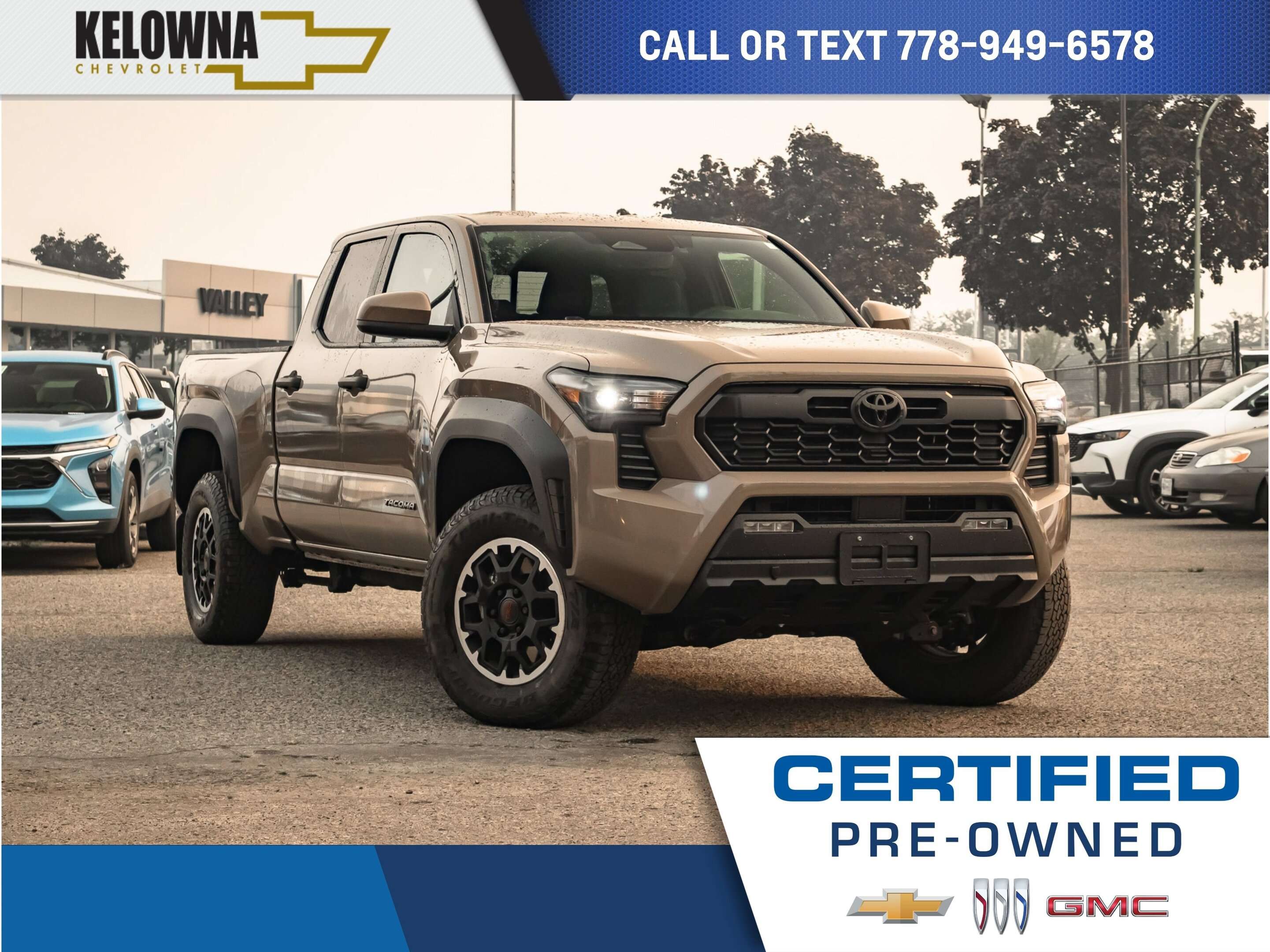 2026 Toyota Tacoma TRD Sport 2.4L 4WD | Cloth | Rear View Camera | Pu