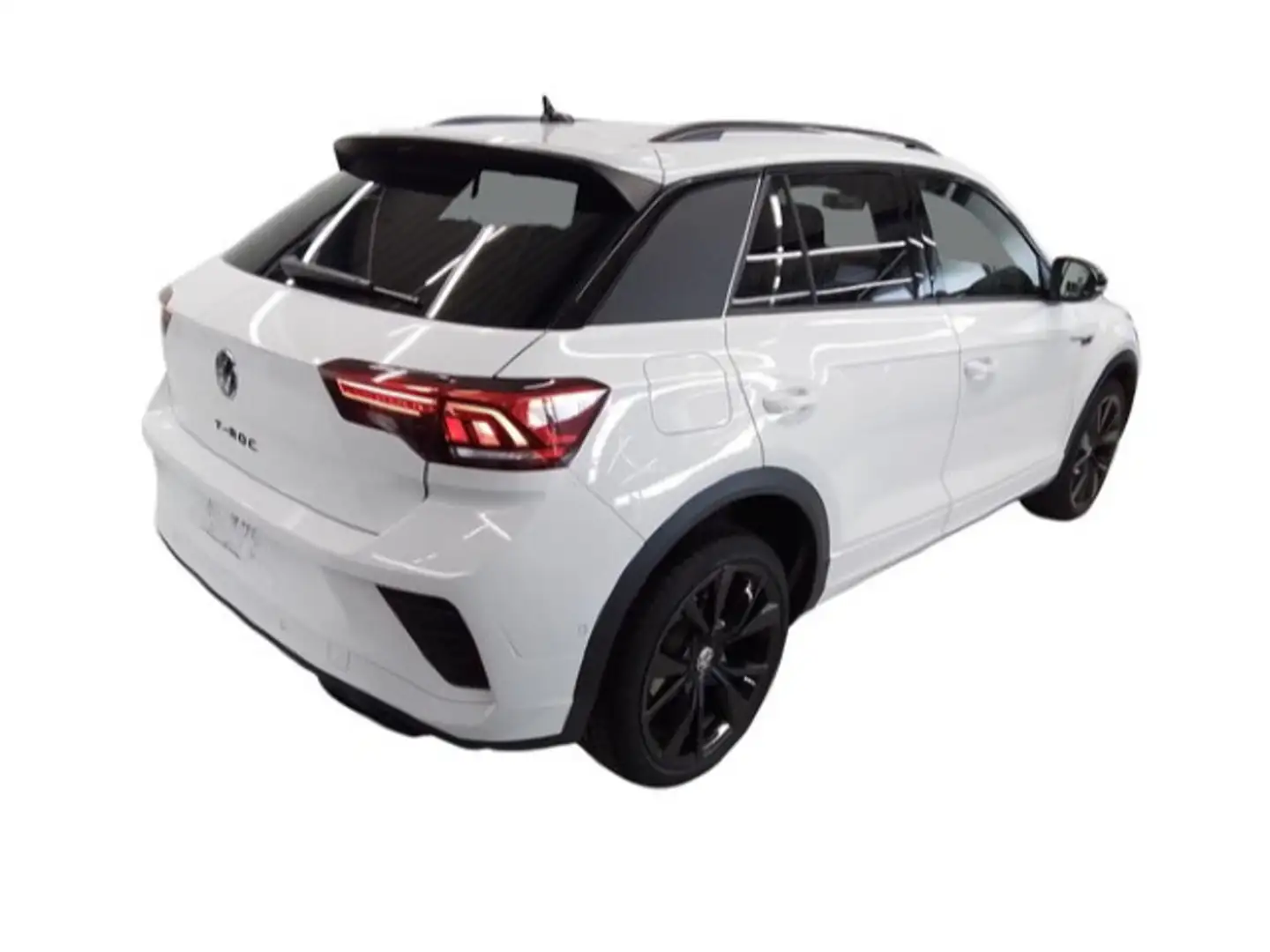 Volkswagen T-Roc 2.0 TDI DSG R-LINE BLACK LEDER LM19 ST.HEI Weiß - 2
