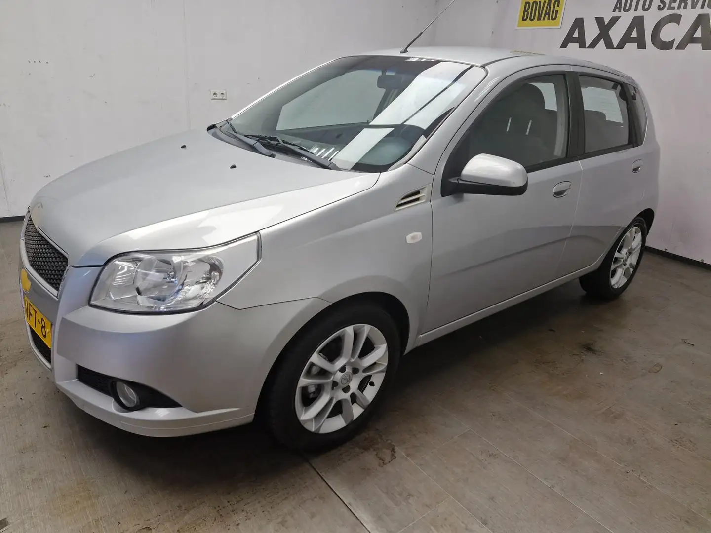 Chevrolet Aveo 1.2 16V LS+ UNIEKE KM !!! GARANTIE ! AIRCO ! NIEUW Grijs - 2