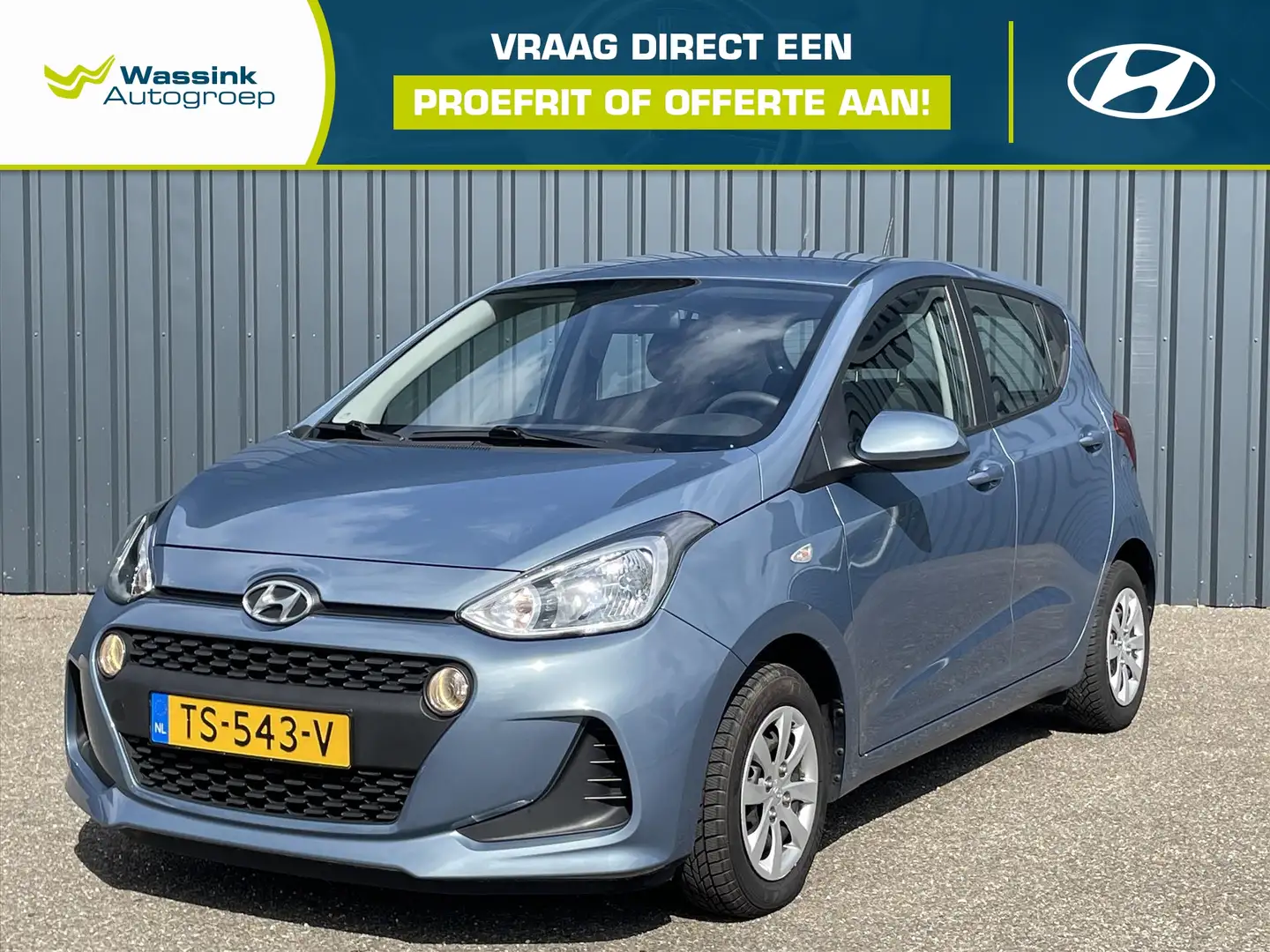 Hyundai i10 1.0i 66pk 5pl. Comfort I Carplay I Navigatie I Blauw - 1