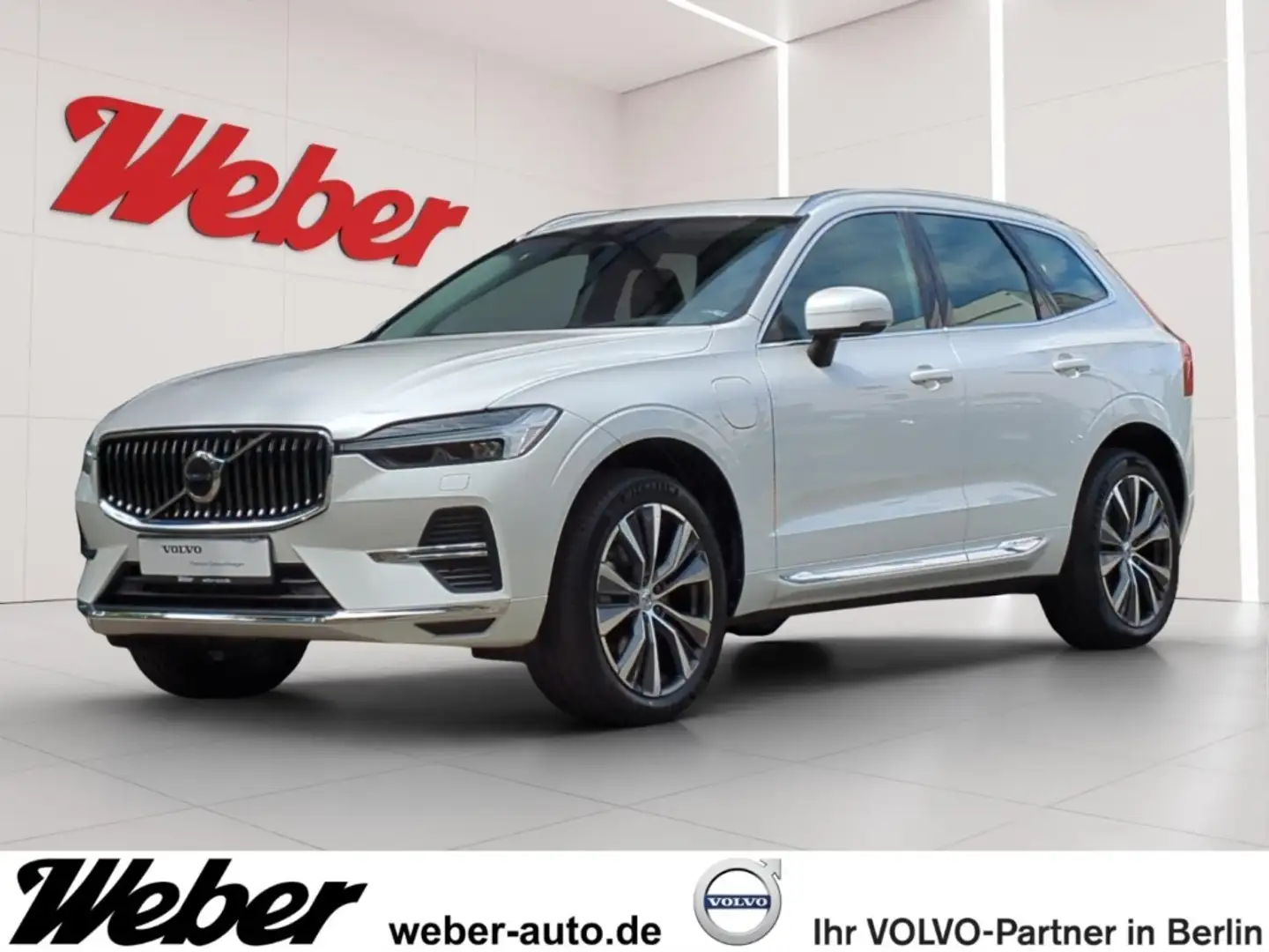 Volvo XC60 T6 Recharge Inscription *HUD*SH*ACC*Harman* Weiß - 1