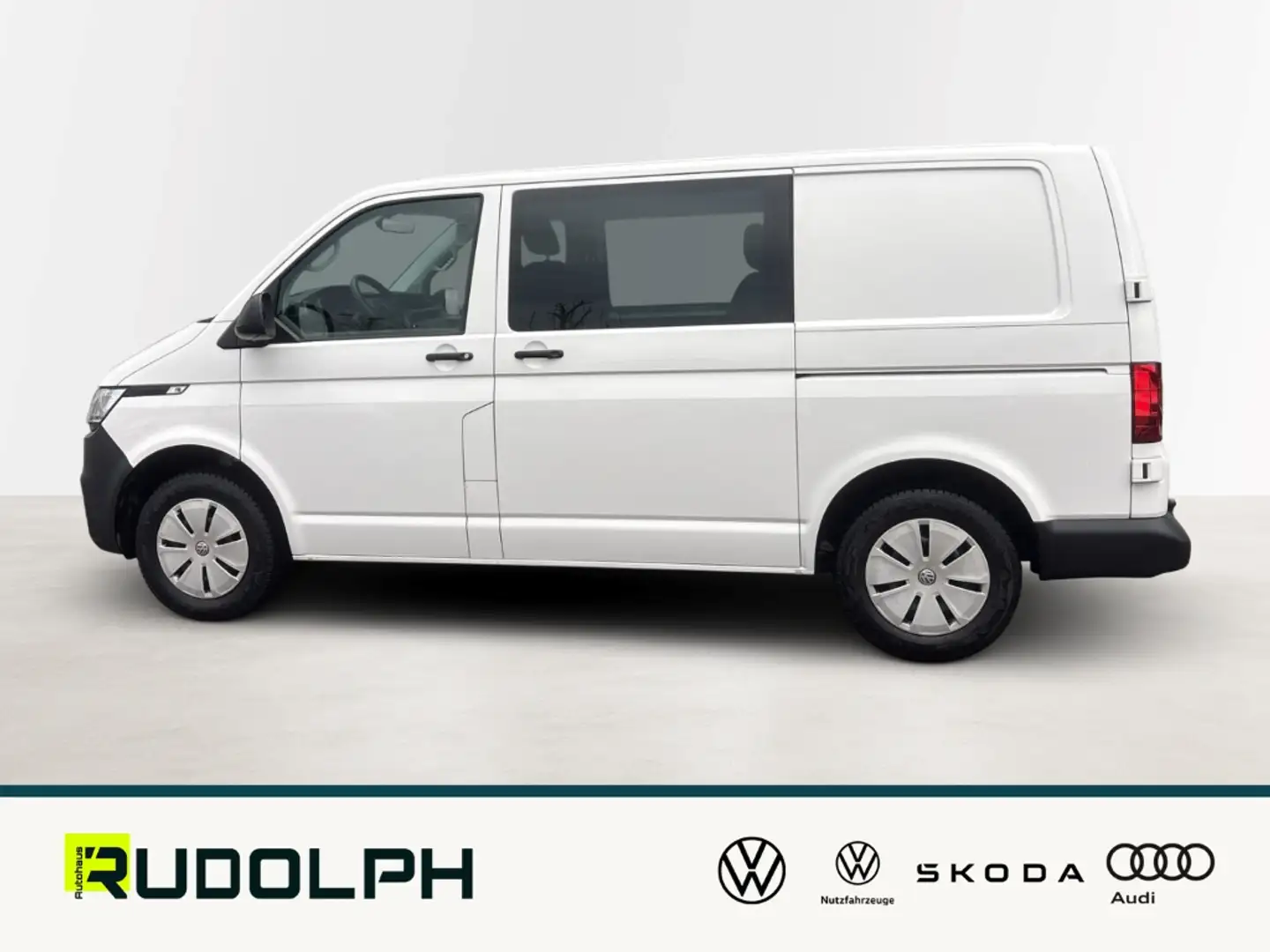 Volkswagen T6.1 Kombi KR 2.0 TDI 5-Gang Navi AHK SHZ BT Klima PDC Weiß - 2