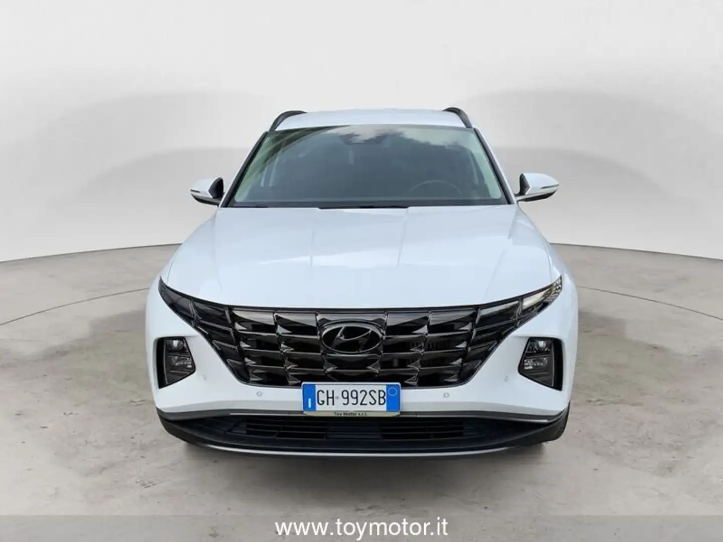 Hyundai TUCSON 3ª serie 1.6 T-GDI 48V XLine Bianco - 2
