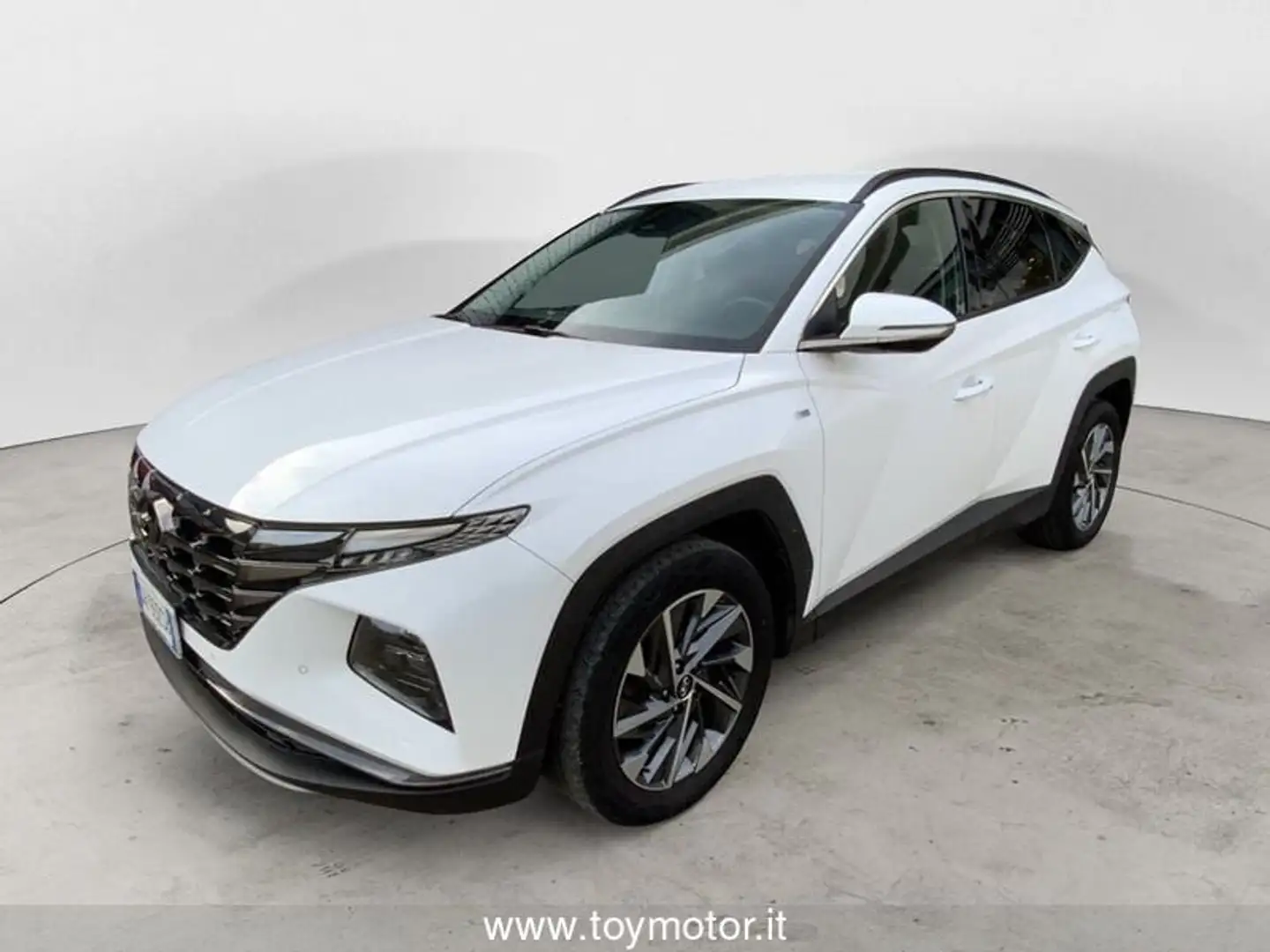 Hyundai TUCSON 3ª serie 1.6 T-GDI 48V XLine Bianco - 1