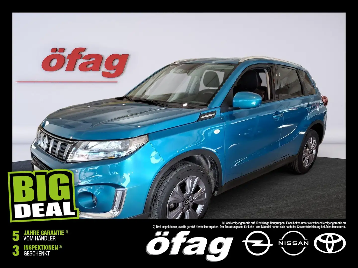 Suzuki Vitara 1.4 GL+ DITC Hybrid shine light Blau - 1