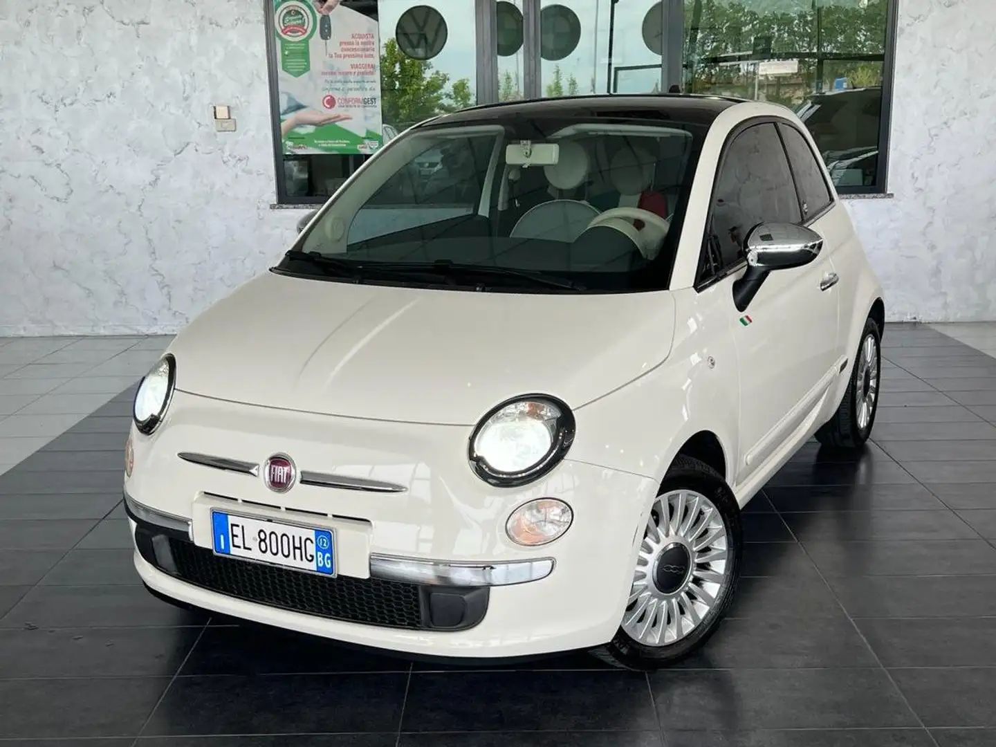 Fiat 500 500 1.2 Sport 69cv Weiß - 1