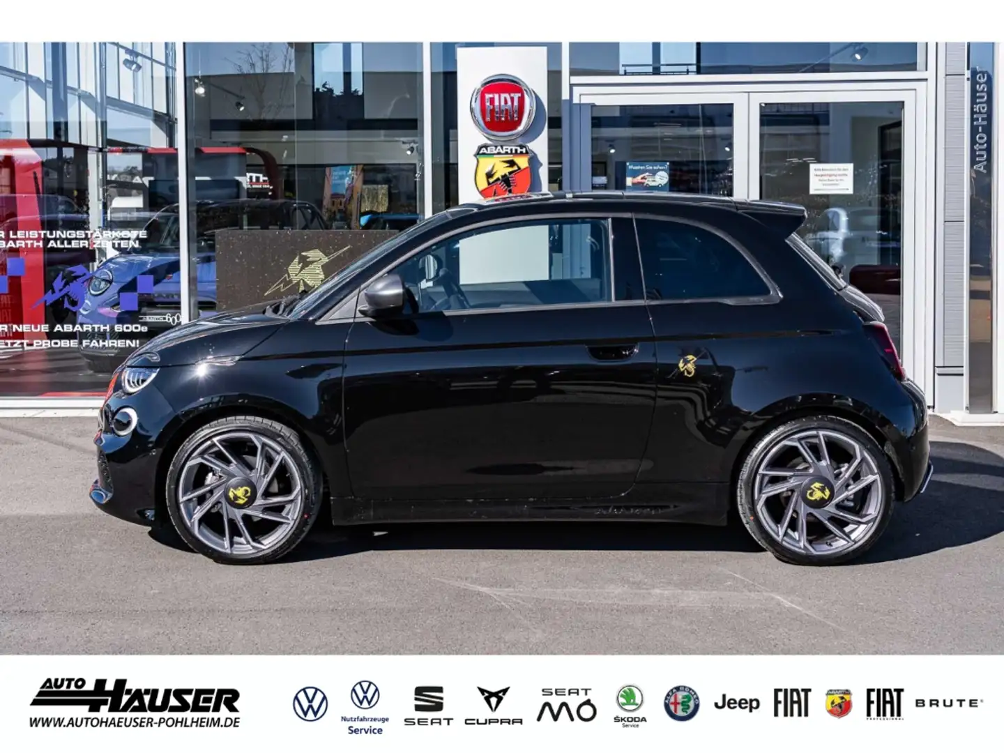 Abarth 500 500E TURISMO SOFORT SCORPION DESIGN SOUND TECH WIN Fekete - 2