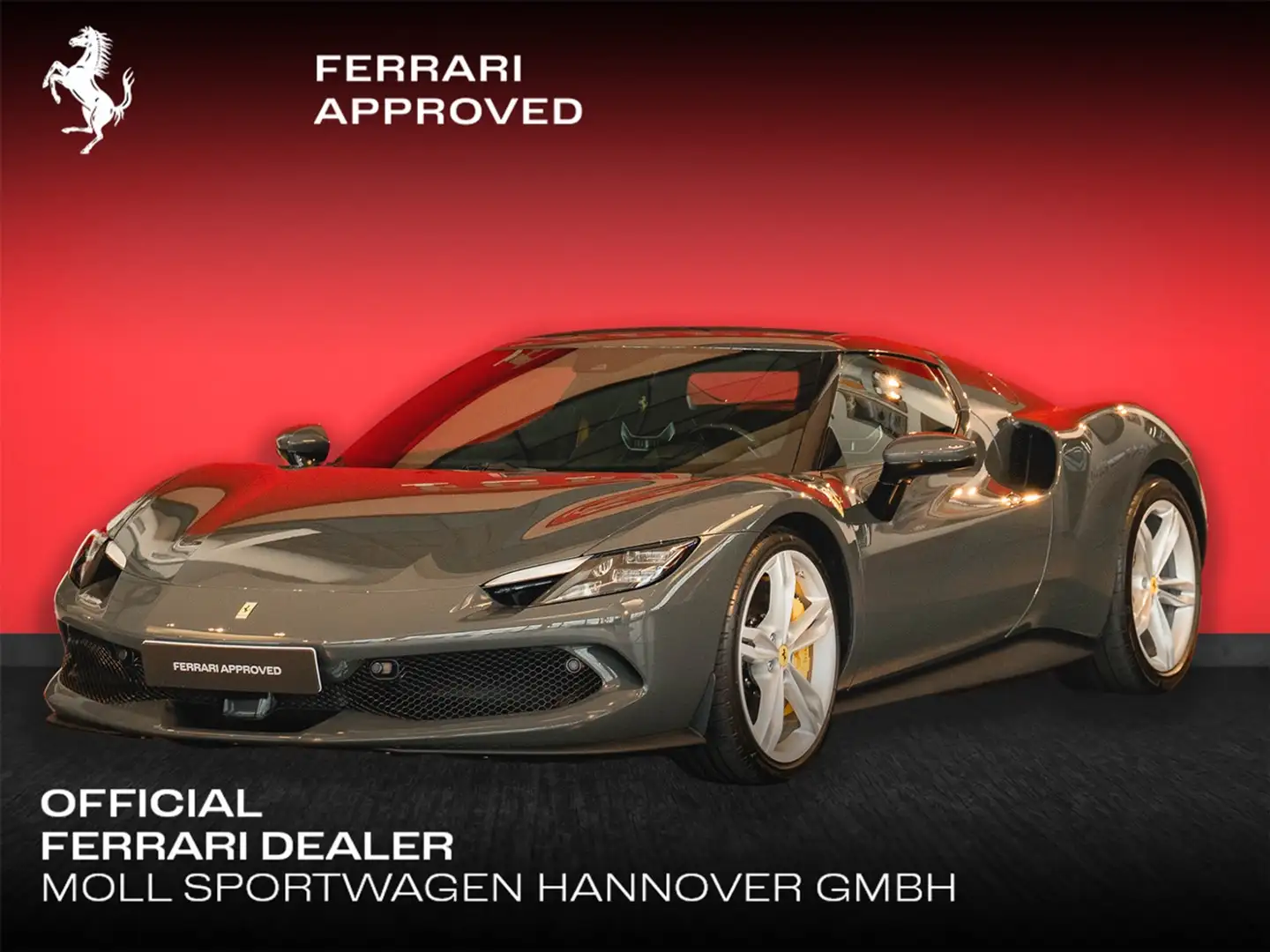 Ferrari 296 GTB Lift*Alcantara*LEDs*JBL*Apple CarPlay* Gri - 1