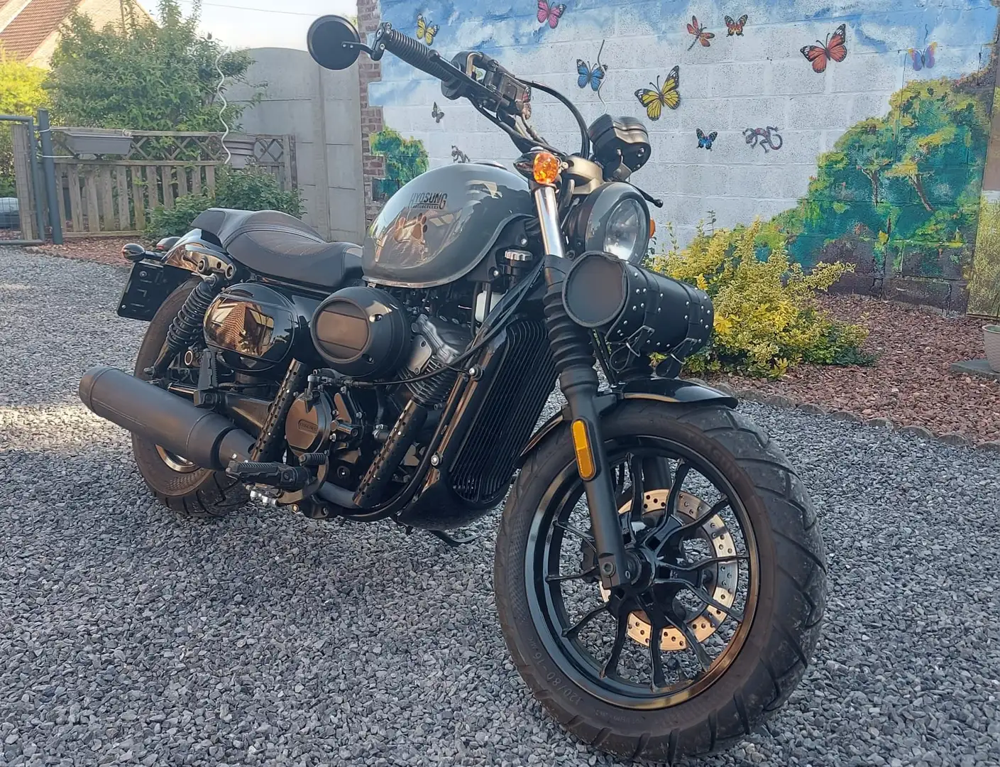 Hyosung Aquila 125 aquila GV 125 Gris - 1