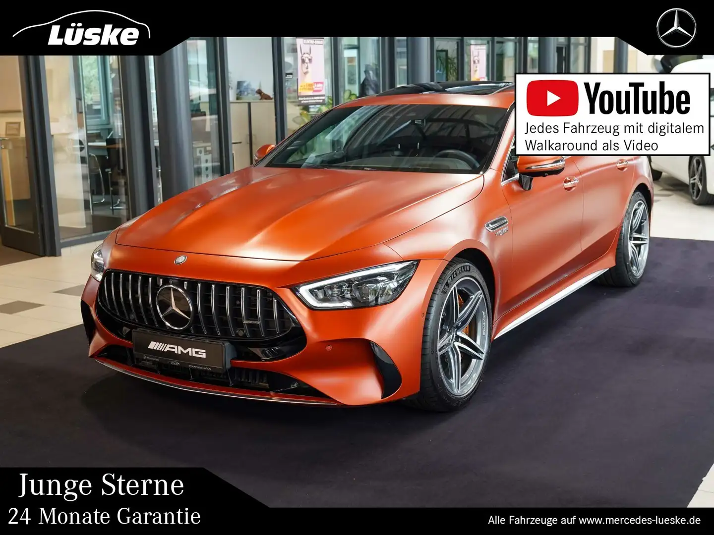Mercedes-Benz AMG GT AMG GT 63 S E PERFORMANCE kupfer magno yachtblau Arancione - 1