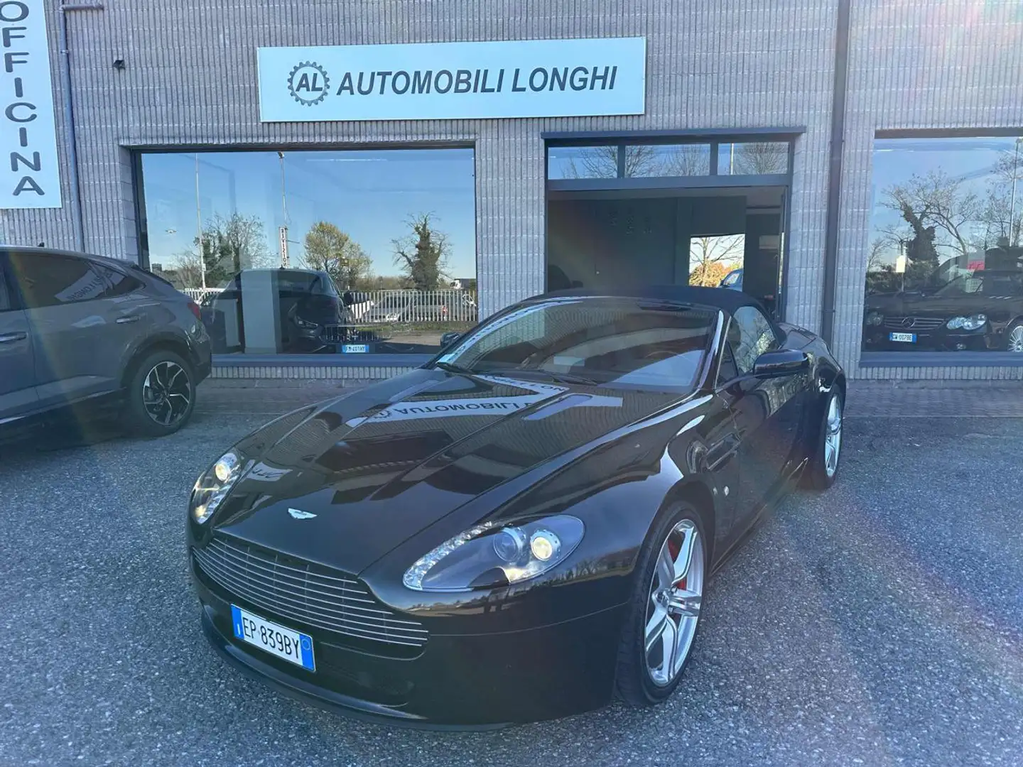Aston Martin V8 Vantage Roadster " CARBONIO E IVA ESPOSTA" Negro - 1
