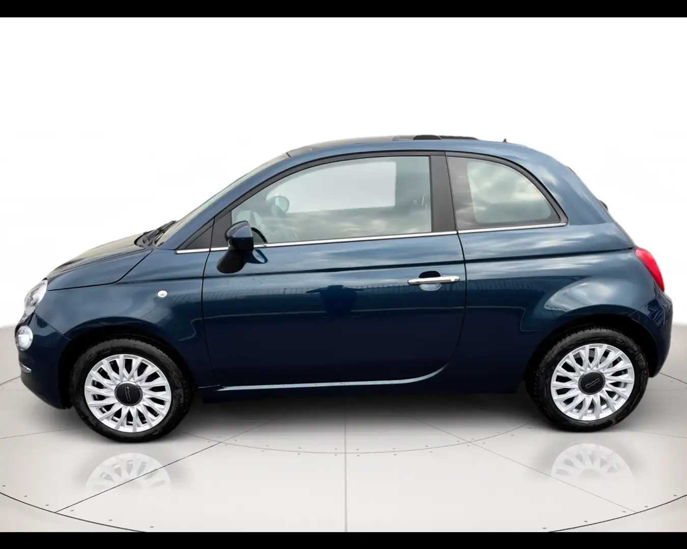 Fiat 500 1.0 Hybrid 70cv Dolcevita Bleu - 2