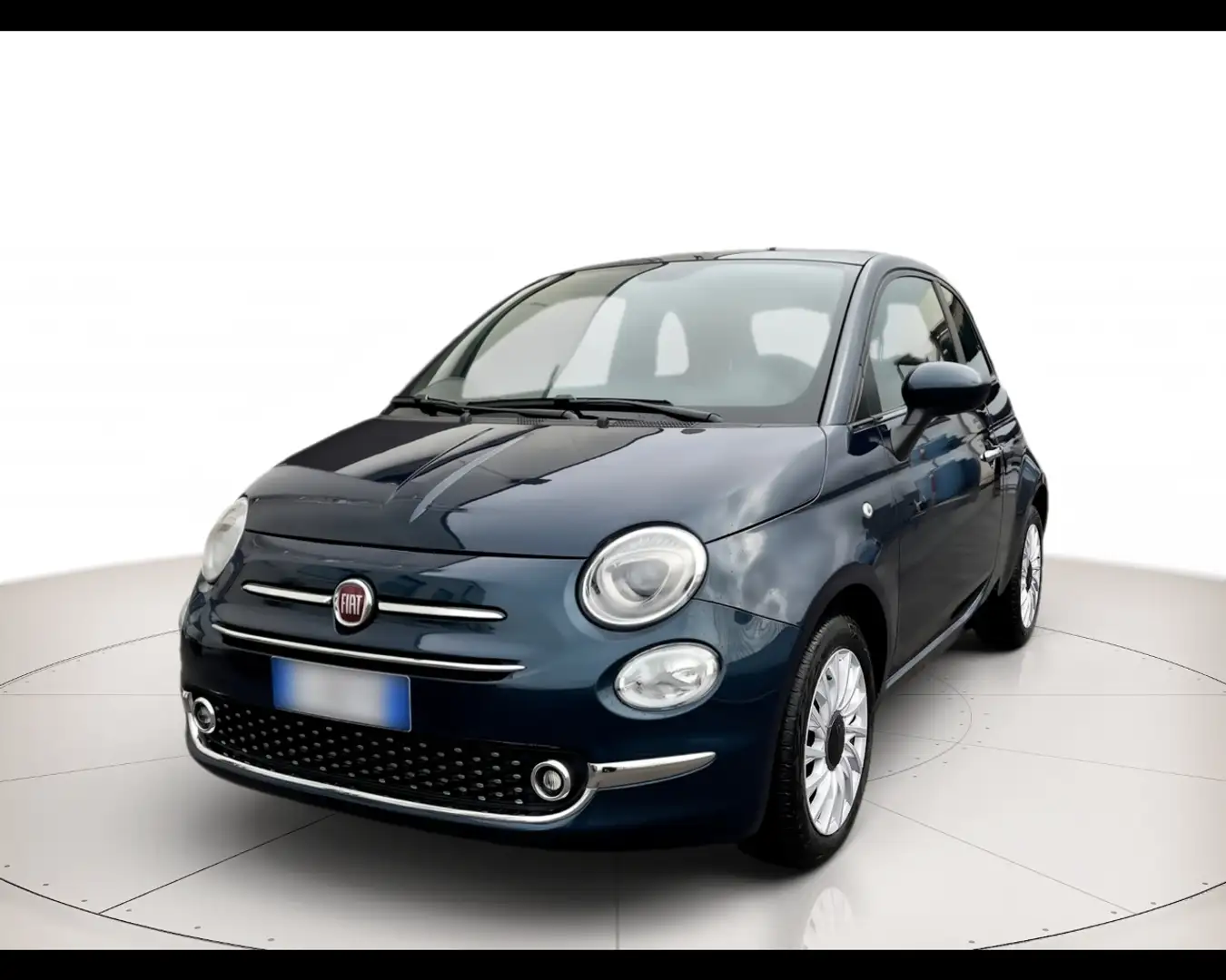 Fiat 500 1.0 Hybrid 70cv Dolcevita Bleu - 1