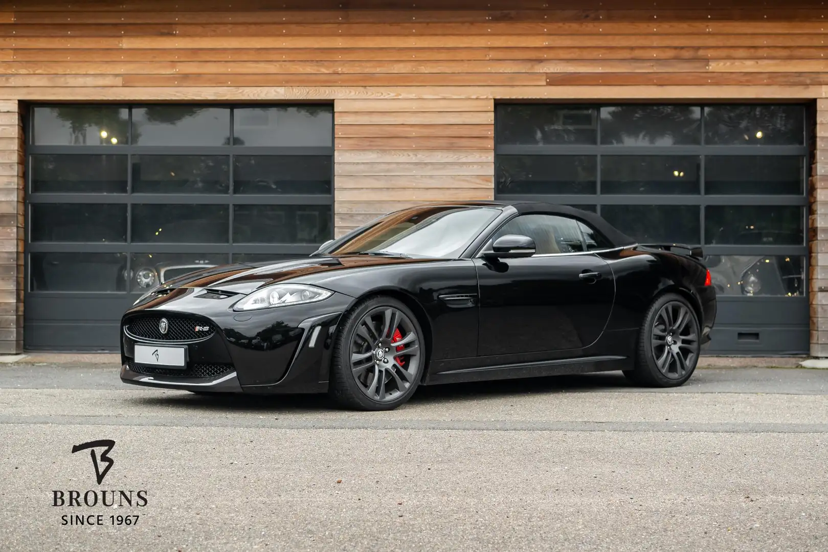 Jaguar XKR 5.0 V8 XKR-S Convertible 550pk | 2e eig. | CATS | Zwart - 1