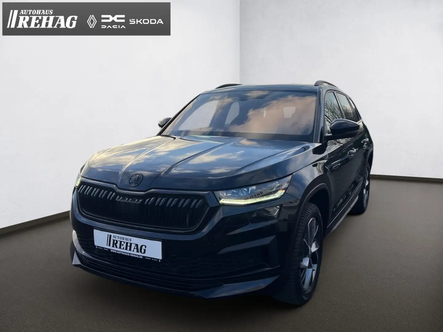 Skoda Kodiaq Sportline 2,0 TSI DSG 4x4 *CANTON*MATRIX*NAVI*ALLWETTER* Schwarz - 1