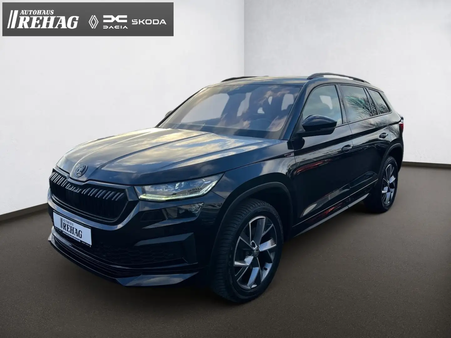 Skoda Kodiaq Sportline 2,0 TSI DSG 4x4 *CANTON*MATRIX*NAVI*ALLWETTER* Schwarz - 2